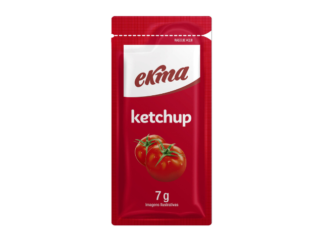 Sache Ketchup Ekma 7g - Cx C/140 Unidade
