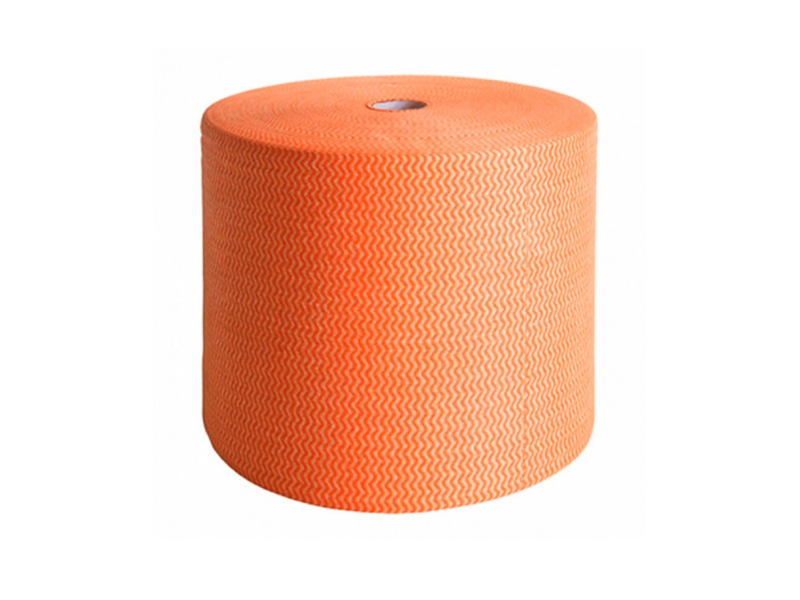 Pano de Limpeza Geral 300m Laranja 28x50cm Inoven - Bobina com 600 Unidades