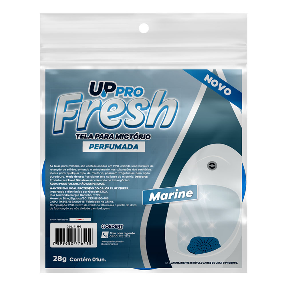 Tela Perfumada para Mictório Marine Azul 41396 - Unidade