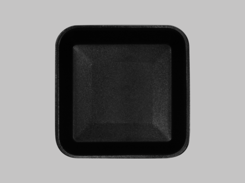 Bandeja M01 Rasa Preta  Fardo com 400 Unidades