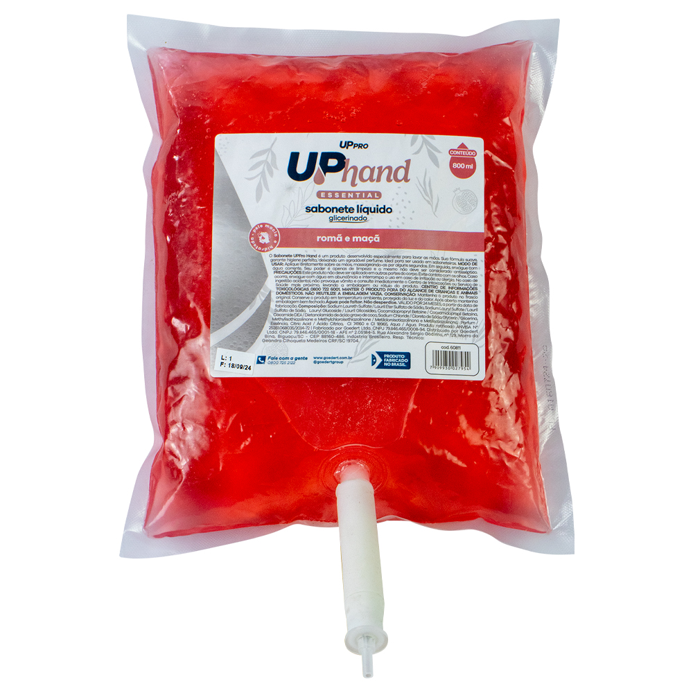 Sabonete Refil Líquido Bag Romã Maça Up Hand  - Unidade