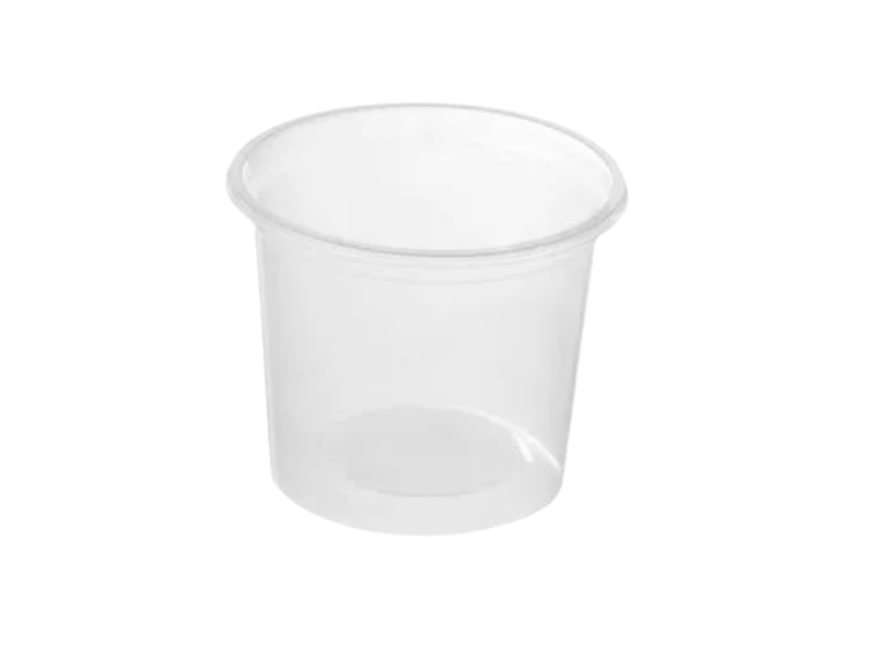 Pote Liso Transparente 250ml - Cx C/ 1000 Unidades