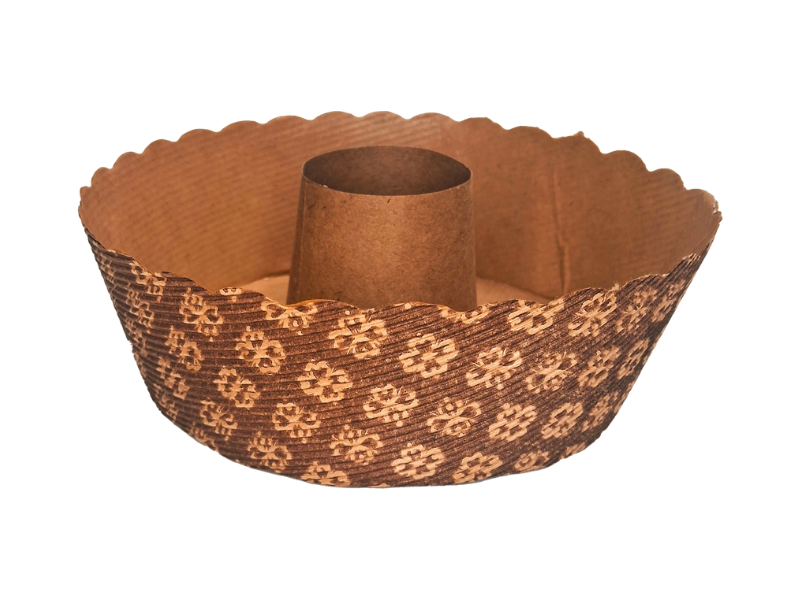 Forma Bolo Suíço Redondo 500g 15x6cm - Pacote com 100 Unidades