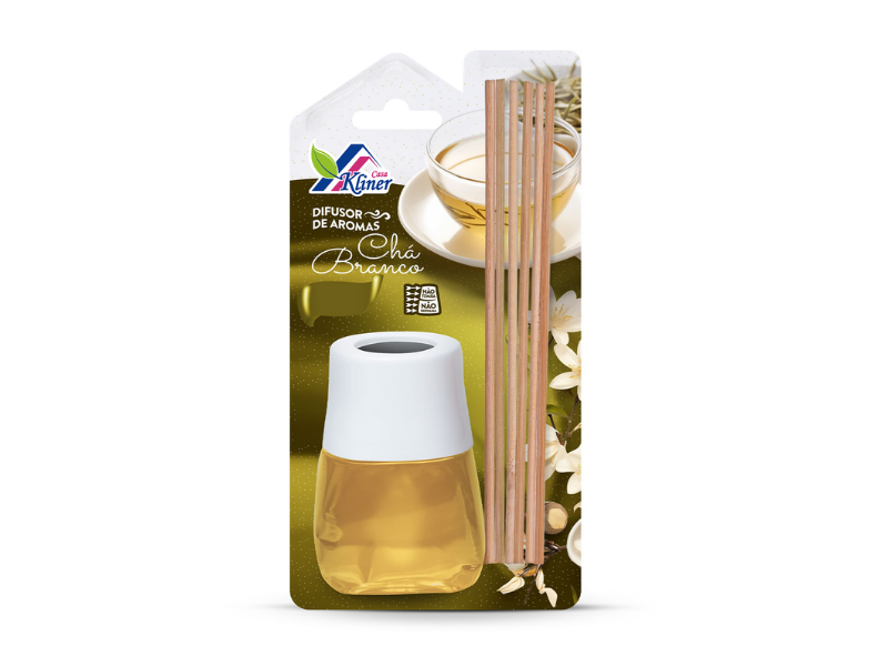 Difusor De Varetas Chá Branco - Unidade