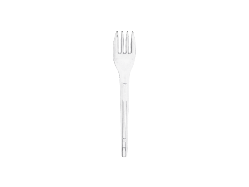 Garfo Sobremesa Cristal 